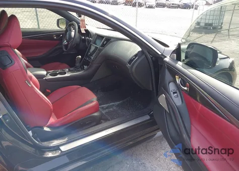 2020 Infiniti Q60 Red Sport 400 z USA, uszkodzony, nr VIN JN1FV7EK4LM400237